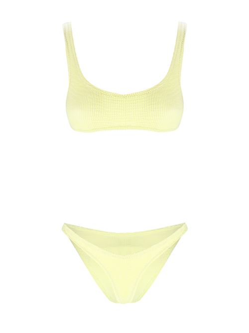 Two-piece bikini set Reina Olga | GINNY BIKINI SETCRINKLE LUXPASTEL YELLOW